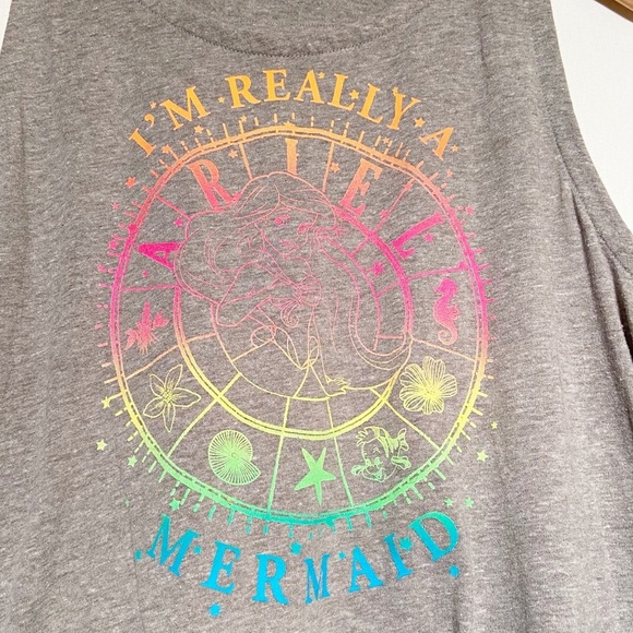 Disney‎ Little Mermaid Tank Top - Picture 3 of 6